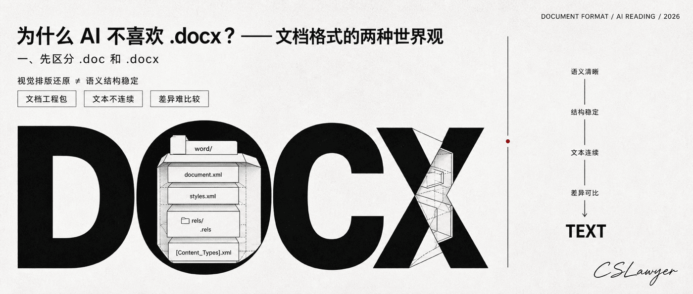 为什么 AI 不喜欢 .docx？封面图
