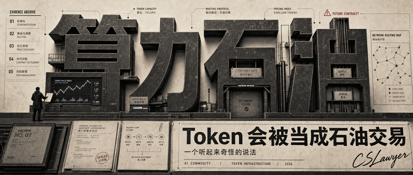 Token 会被当成石油交易封面图